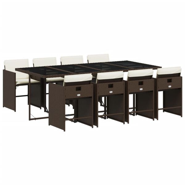 vidaXL &Sigma;&epsilon;&tau; &Tau;&rho;&alpha;&pi;&epsilon;&zeta;&alpha;&rho;ί&alpha;&sigmaf; &Kappa;ή&pi;&omicron;&upsilon; 9 &tau;&epsilon;&mu;. &Kappa;&alpha;&phi;έ &Sigma;&upsilon;&nu;&theta;&epsilon;&tau;&iota;&kappa;ό &Rho;&alpha;&tau;ά&nu; &mu;&epsilon; &Mu;&alpha;&xi;&iota;&lambda;ά&rho;&iota;&alpha;