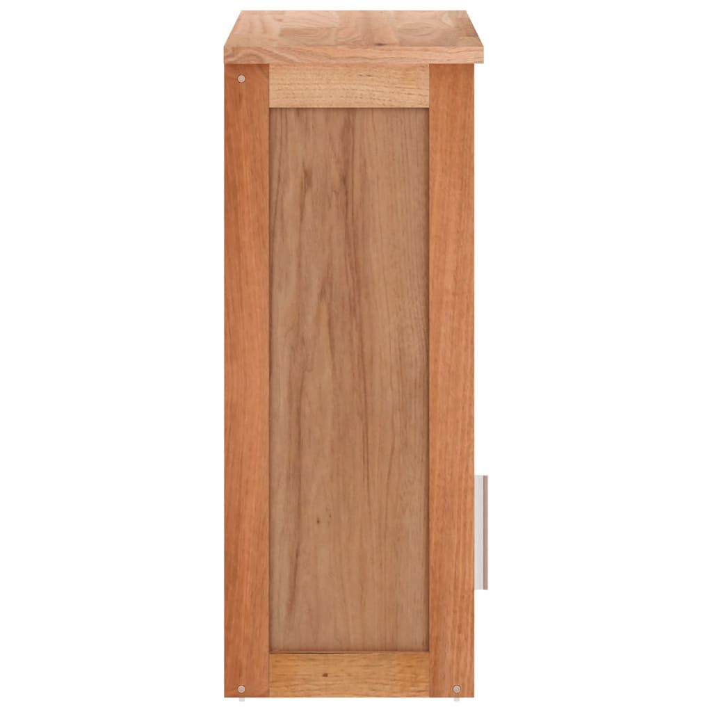 vidaXL Ντουλάπι Μπάνιου Επιτοίχιο 42x23x60 εκ. από Μασίφ Ξύλο Καρυδιάς