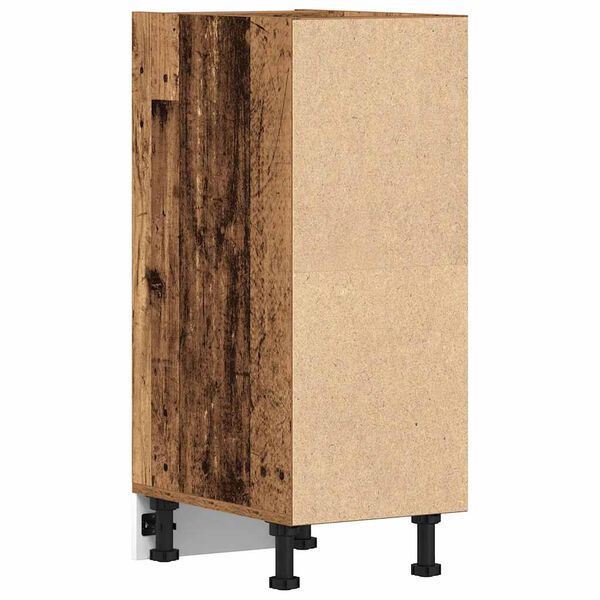 vidaXL Κάτω ντουλάπι Riga Παλιό ξύλο 30x44,5x81,5 cm