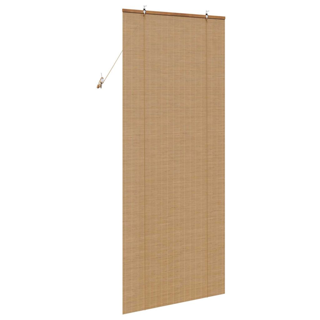 vidaXL Ρολά και Σκίες Παραθύρων Ανοιχτό καφέ 80 x 220 cm Μπαμπού