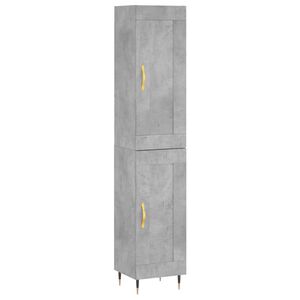 vidaXL &Nu;&tau;&omicron;&upsilon;&lambda;ά&pi;&iota; &Gamma;&kappa;&rho;&iota; &Sigma;&kappa;&upsilon;&rho;&omicron;&delta;έ&mu;&alpha;&tau;&omicron;&sigmaf; 34,5x34x180 &epsilon;&kappa;. &Epsilon;&pi;&epsilon;&xi;&epsilon;&rho;&gamma;&alpha;&sigma;&mu;έ&nu;&omicron; &Xi;ύ&lambda;&omicron;