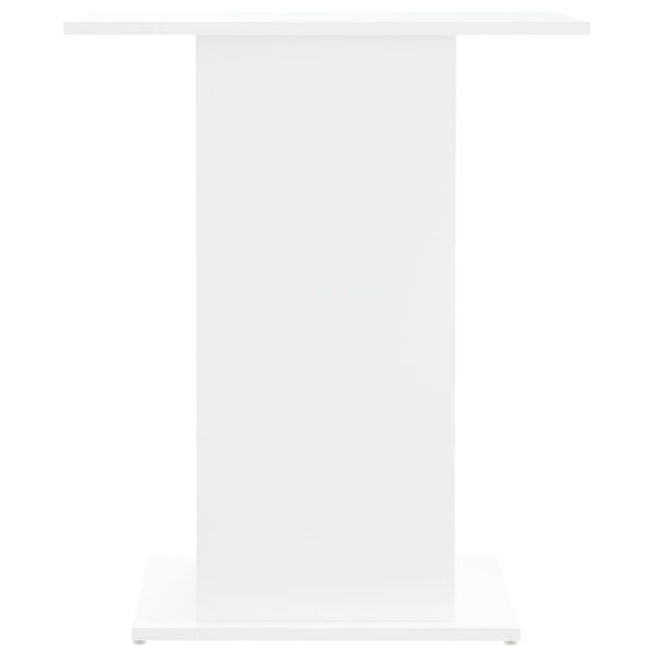vidaXL Βάση Ενυδρείου Λευκή 60,5x36x72,5 εκ. από Επεξεργασμένο Ξύλο
