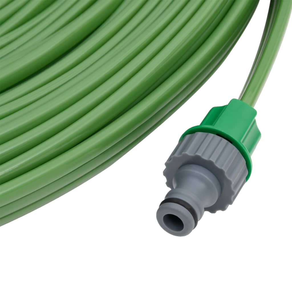 vidaXL Λάστιχο Ψεκασμού 3 Σωλήνων Πράσινο 7,5 μ. από PVC