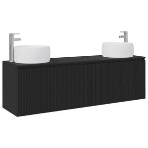 vidaXL &Sigma;&epsilon;&tau; &Nu;&tau;&omicron;&upsilon;&lambda;&alpha;&pi;&iota;ώ&nu; &Mu;&pi;ά&nu;&iota;&omicron;&upsilon; 3 &tau;&mu;&chi;. &Mu;&alpha;ύ&rho;&omicron; 49,5 x 44,5 x 66 &epsilon;&kappa;