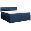 vidaXL &Kappa;&rho;&epsilon;&beta;ά&tau;&iota; Boxspring &mu;&epsilon; &Sigma;&tau;&rho;ώ&mu;&alpha; &Mu;&pi;&lambda;&epsilon; 180x200 &epsilon;&kappa;. &Upsilon;&phi;&alpha;&sigma;&mu;ά&tau;&iota;&nu;&omicron;