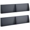 vidaXL &Tau;&omicron;ί&chi;&omicron;&sigmaf; &Sigma;&tau;ή&rho;&iota;&xi;&eta;&sigmaf; 4 &tau;&mu;&chi;. 80 x 12 x 50 &epsilon;&kappa;. &Alpha;&tau;&sigma;ά&lambda;&iota; &Alpha;&nu;&theta;&rho;&alpha;&kappa;ί