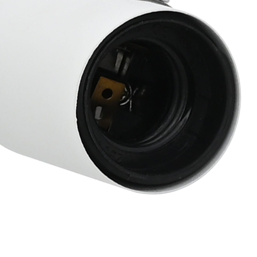vidaXL Προβολέας οροφής 6 Way Adjustable Λευκό E27