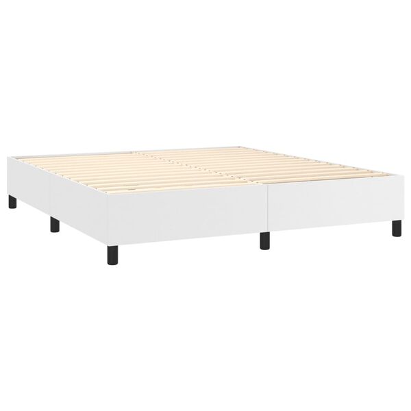 vidaXL &Kappa;&rho;&epsilon;&beta;ά&tau;&iota; Boxspring &mu;&epsilon; &Sigma;&tau;&rho;ώ&mu;&alpha; &Lambda;&epsilon;&upsilon;&kappa;ό 180x200 &epsilon;&kappa;. &Sigma;&upsilon;&nu;&theta;&epsilon;&tau;&iota;&kappa;ό &Delta;έ&rho;&mu;&alpha;