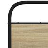 vidaXL Πλαίσιο Κρεβατιού Χωρ. Στρώμα Sonoma Δρυς 120x190 εκ. Επ. Ξύλο