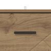 vidaXL Κομοδίνο artisan δρυς 38 x 38 x 66 εκ Επεξεργασμένο ξύλο