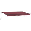 vidaXL Σκηνίτσα Αναδιπλούμενη Μπορντό 350 x 200 cm