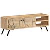 vidaXL Έπιπλο Τηλεόρασης 110 x 30 x 40 εκ. από Μασίφ Ξύλο Μάνγκο