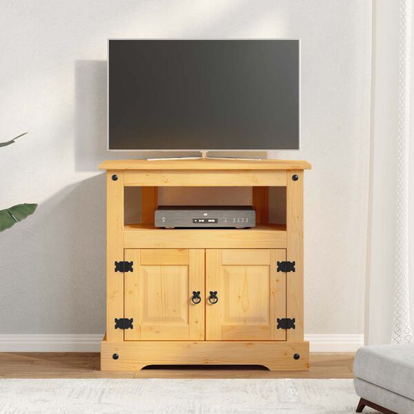 vidaXL Τραπέζι Κονσόλα Μεξικ. Στιλ Corona 80x43x78 εκ. Ξύλο Πεύκου