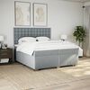 vidaXL &Kappa;&rho;&epsilon;&beta;ά&tau;&iota; Boxspring &mu;&epsilon; &Sigma;&tau;&rho;ώ&mu;&alpha; &Alpha;&nu;&omicron;&iota;&chi;&tau;ό &Gamma;&kappa;&rho;&iota; 200x200 &epsilon;&kappa;. &Upsilon;&phi;&alpha;&sigma;&mu;ά&tau;&iota;&nu;&omicron;
