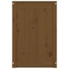 vidaXL Καλάθι Ρούχων Καφέ μελί 88,5x44x66 εκ από Μασίφ Ξύλο Πεύκου
