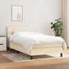 vidaXL &Kappa;&rho;&epsilon;&beta;ά&tau;&iota; Boxspring &mu;&epsilon; &Sigma;&tau;&rho;ώ&mu;&alpha; &Kappa;&rho;&epsilon;&mu; 80 x 200 &epsilon;&kappa;. &Upsilon;&phi;&alpha;&sigma;&mu;ά&tau;&iota;&nu;&omicron;