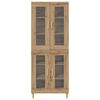 vidaXL Highboard Artisan Oak 69,5 x 34 x 180 &epsilon;&kappa;. &Epsilon;&pi;&epsilon;&xi;&epsilon;&rho;&gamma;&alpha;&sigma;&mu;έ&nu;&omicron; &xi;ύ&lambda;&omicron;