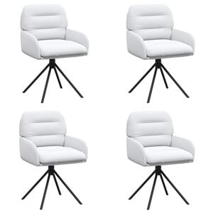 vidaXL &Gamma;&upsilon;&rho;&iota;&sigma;&tau;έ&sigmaf; &kappa;&alpha;&rho;έ&kappa;&lambda;&epsilon;&sigmaf; &phi;&alpha;&gamma;&eta;&tau;&omicron;ύ 4 pcs &Tau;&epsilon;&chi;&nu;&eta;&tau;ό &Delta;έ&rho;&mu;&alpha; &Lambda;&epsilon;&upsilon;&kappa;ό