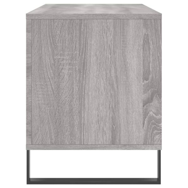 vidaXL Έπιπλο Δίσκων Γκρι Sonoma 100x38x48 εκ. από Επεξεργασμένο Ξύλο