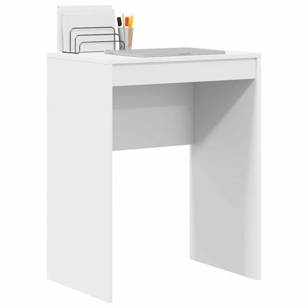 vidaXL Γραφείο Λευκό 60 x 40 x 76 εκ. Επεξεργασμένο ξύλο