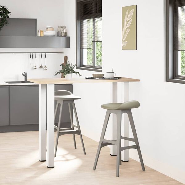 vidaXL &Pi;ό&delta;&iota;&alpha; &Tau;&rho;&alpha;&pi;&epsilon;&zeta;&iota;&omicron;ύ &Mu;&pi;&alpha;&rho; 4 &tau;&epsilon;&mu;. &Lambda;&epsilon;&upsilon;&kappa;ά 110-112 &epsilon;&kappa;. &Alpha;&tau;&sigma;ά&lambda;&iota;&nu;&omicron;