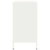 vidaXL Ντουλάπι Λευκό 68x39x73,5 εκ. από Χάλυβα Ψυχρής Έλασης