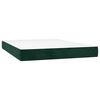 vidaXL &Kappa;&rho;&epsilon;&beta;ά&tau;&iota; Boxspring &mu;&epsilon; &Sigma;&tau;&rho;ώ&mu;&alpha; &Sigma;&kappa;&omicron;ύ&rho;&omicron; &Pi;&rho;ά&sigma;&iota;&nu;&omicron; 140x190&epsilon;&kappa;. &Beta;&epsilon;&lambda;&omicron;ύ&delta;&iota;&nu;&omicron;