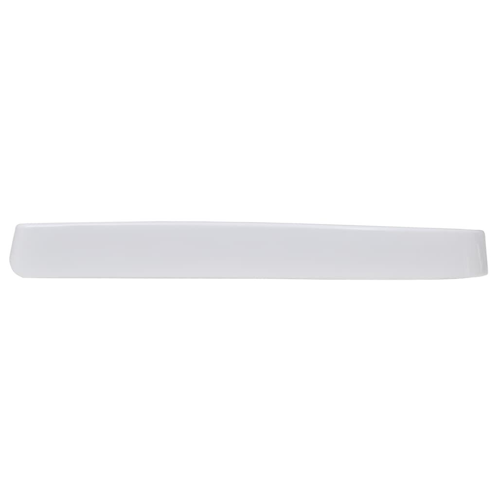 vidaXL Καλύμματα Λεκάνης με Μηχανισμό Soft Close 2 τεμ. Λευκά Πλαστικά