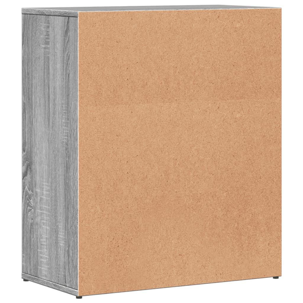 vidaXL Βοηθητικό Ντουλάπι Γκρι Sonoma 60x31x70 εκ. Επεξεργασμένο Ξύλο