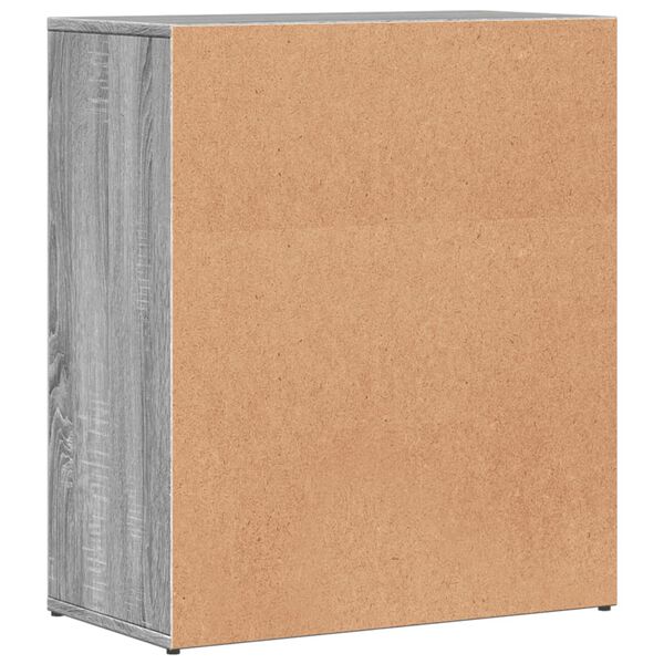 vidaXL Βοηθητικό Ντουλάπι Γκρι Sonoma 60x31x70 εκ. Επεξεργασμένο Ξύλο