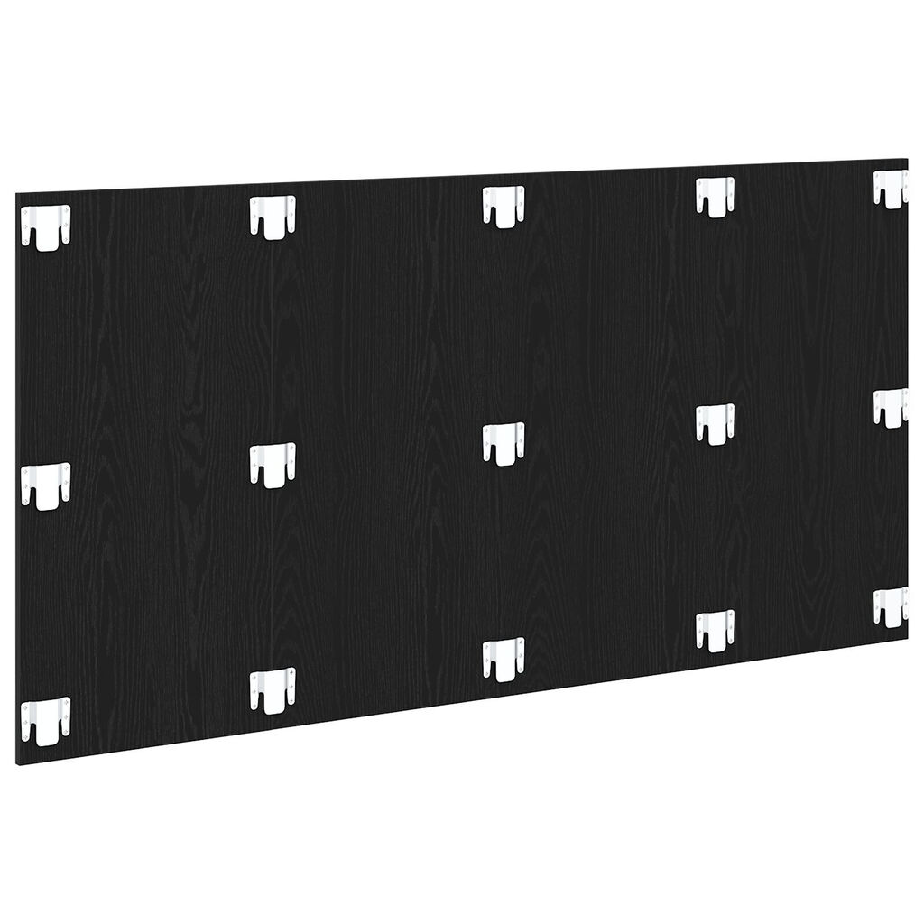 vidaXL Κεφαλάρι Μαύρης Δρυς 160x1,5x80 εκ. Φτιαγμένο από Χημικό Ξύλο