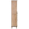 vidaXL Ντουλάπι Μπάνιου 38 x 33 x 160 εκ. από Μασίφ Ξύλο Μάνγκο