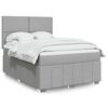 vidaXL &Kappa;&rho;&epsilon;&beta;ά&tau;&iota; Boxspring &mu;&epsilon; &Sigma;&tau;&rho;ώ&mu;&alpha; &Alpha;&nu;. &Pi;&rho;ά&sigma;&iota;&nu;&omicron; 160x200&epsilon;&kappa; &Upsilon;&phi;&alpha;&sigma;&mu;ά&tau;&iota;&nu;&omicron;