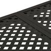 vidaXL Τραπέζι Κήπου Μαύρο 180 x 83 x 72 εκ. Ατσάλινο