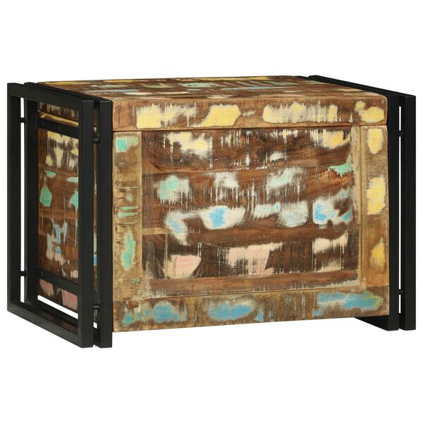 vidaXL Κιβώτιο Αποθήκευσης 60 x 40 x 41 εκ. από Μασίφ Ανακυκλωμένο Ξύλο