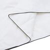 vidaXL Σετ Παπλωμάτων με μαξιλάρι 2 pcs Λευκό 140 x 220 cm Πούπουλο