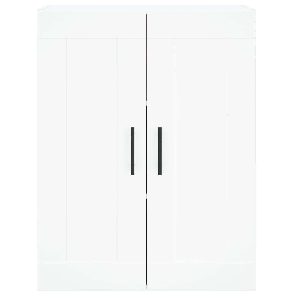 vidaXL Ντουλάπι Λευκό 69,5x34x180 εκ. από Επεξεργασμένο Ξύλο