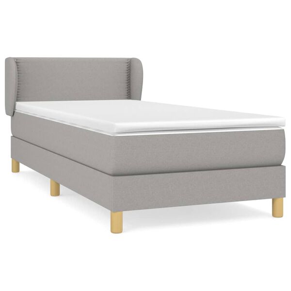 vidaXL &Kappa;&rho;&epsilon;&beta;ά&tau;&iota; Boxspring &mu;&epsilon; &Sigma;&tau;&rho;ώ&mu;&alpha; &Alpha;&nu;&omicron;&iota;&chi;&tau;ό &Gamma;&kappa;&rho;&iota; 80x200 &epsilon;&kappa;. &Upsilon;&phi;&alpha;&sigma;&mu;ά&tau;&iota;&nu;&omicron;