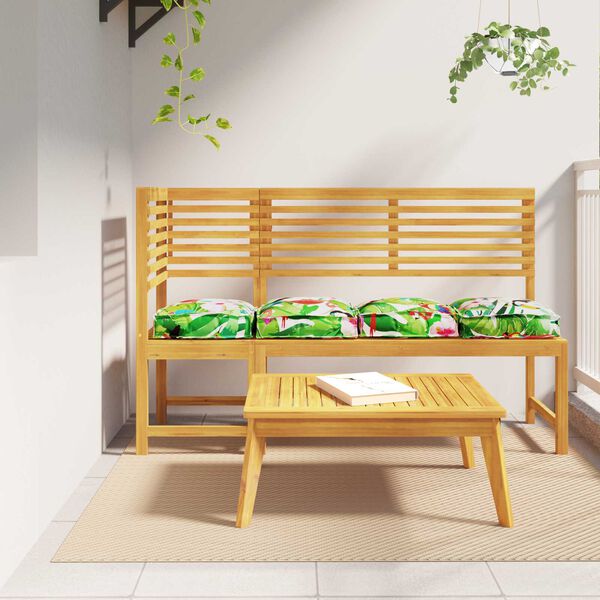 vidaXL Καναπέδες για Κάθισμα 4 τεμ Ζούγκλα 40x40x8 cm Υφασμα Oxford
