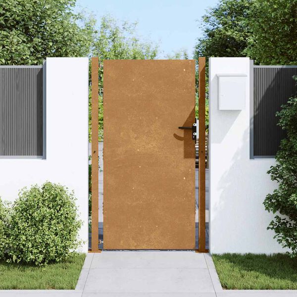 vidaXL Πύλη Κήπου 105 x 180 εκ. από Ατσάλι Corten