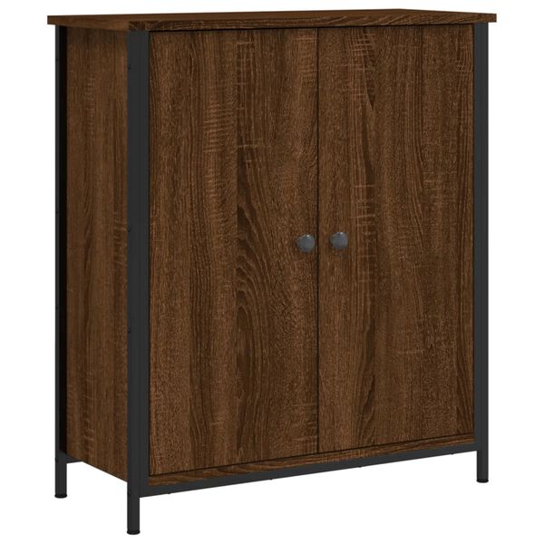 vidaXL Ντουλάπι Καφέ Δρυς 70 x 30 x 80 εκ. από Επεξεργ. Ξύλο