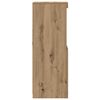 vidaXL &Pi;&lambda;&epsilon;&upsilon;&rho;&iota;&kappa;ό &Tau;&rho;&alpha;&pi;έ&zeta;&iota; LED Artisan Oak 41 x 37 x 100 &epsilon;&kappa;