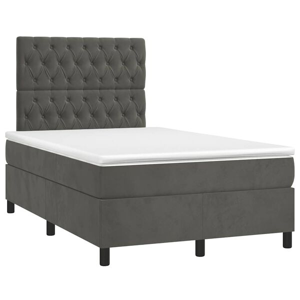 vidaXL &Kappa;&rho;&epsilon;&beta;ά&tau;&iota; Boxspring &mu;&epsilon; &Sigma;&tau;&rho;ώ&mu;&alpha; &Sigma;&kappa;&omicron;ύ&rho;&omicron; &Gamma;&kappa;&rho;&iota; 120x190 &epsilon;&kappa;. &Beta;&epsilon;&lambda;&omicron;ύ&delta;&iota;&nu;&omicron;