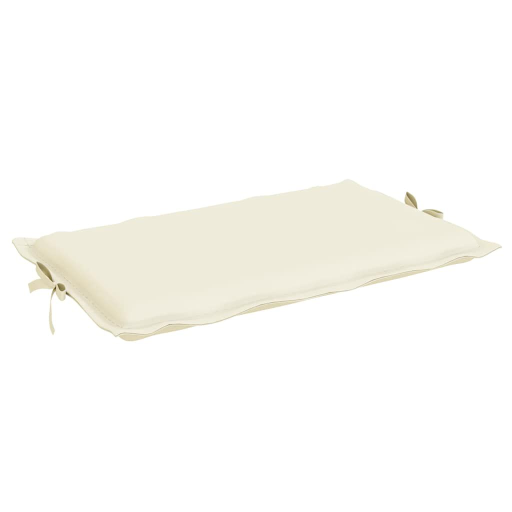 vidaXL Μαξιλάρι Ξαπλώστρας Κρεμ 186 x 58 x 3 εκ. από Ύφασμα Oxford