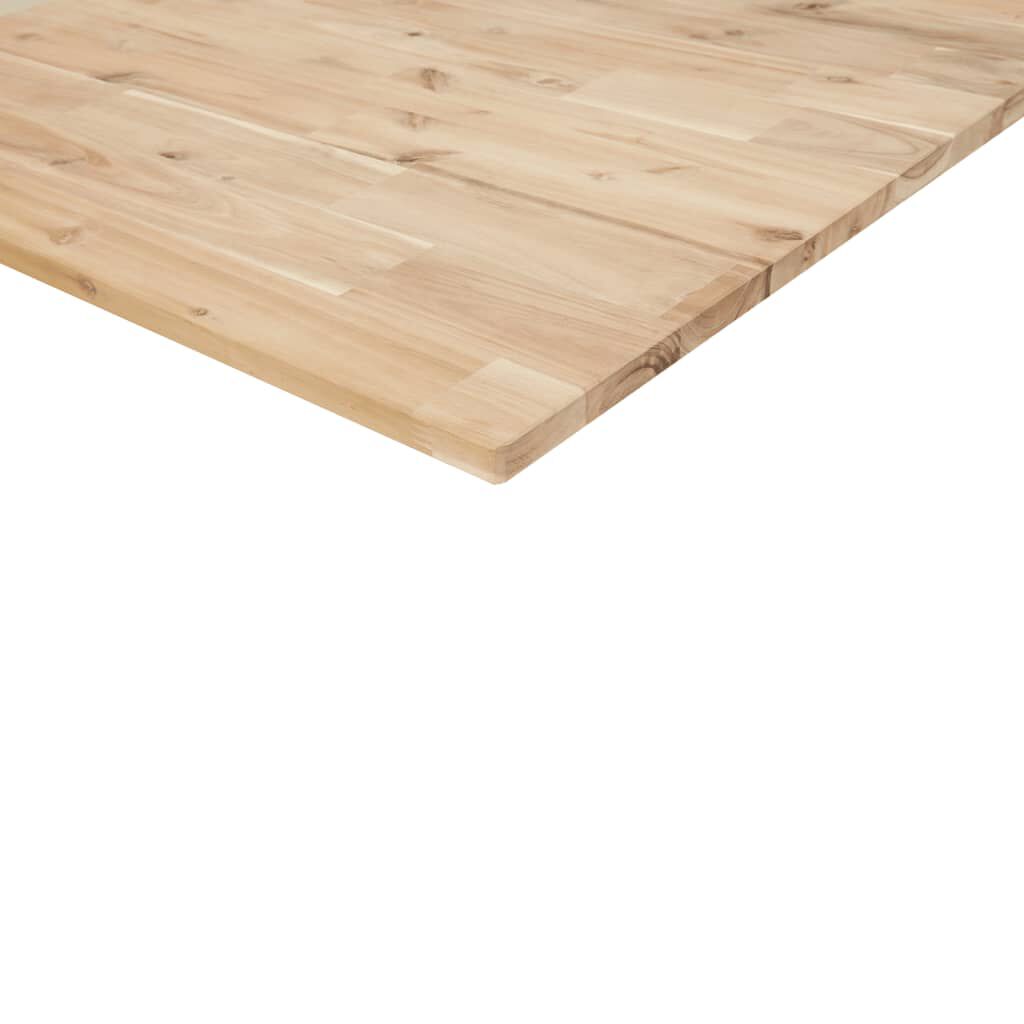 vidaXL Επιφάνεια Τραπεζιού Τετράγωνη 80x80x2 εκ. Μασίφ Ξύλο Ακακίας