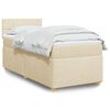 vidaXL &Kappa;&rho;&epsilon;&beta;ά&tau;&iota; Boxspring &mu;&epsilon; &Sigma;&tau;&rho;ώ&mu;&alpha; &Kappa;&rho;&epsilon;&mu; 100 x 200 &epsilon;&kappa;. &Upsilon;&phi;&alpha;&sigma;&mu;ά&tau;&iota;&nu;&omicron;