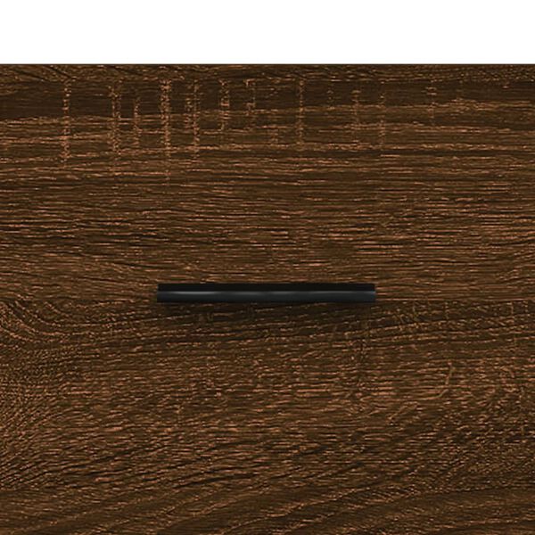 vidaXL Τραπεζάκια Σαλονιού 2 τεμ Brown Oak 50x50x40 εκ Επεξ. Ξύλο