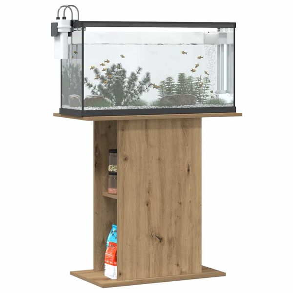 vidaXL Βάση Ενυδρείου Artisan Δρυς 36x75x72,5 εκ. από Τεχνητό Ξύλο