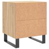 vidaXL Κομοδίνο Sonoma Δρυς 40 x 35 x 47,5 εκ. από Επεξεργασμένο Ξύλο