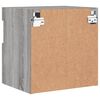vidaXL Έπιπλο Τοίχου Τηλεόρασης με LED Γκρι Sonoma 40x30x40 εκ.